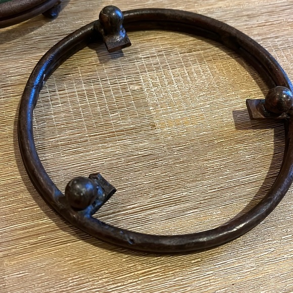 Wrought Iron Candle Holders - Picture 5 of 6